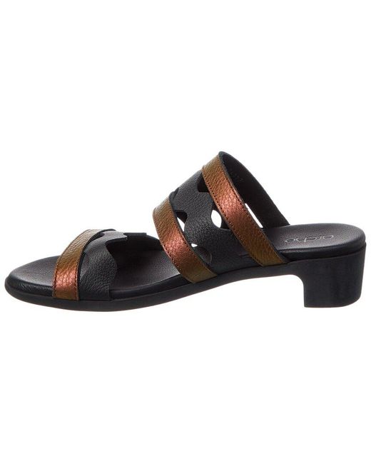 Arche Brown Kisawa Leather Sandal