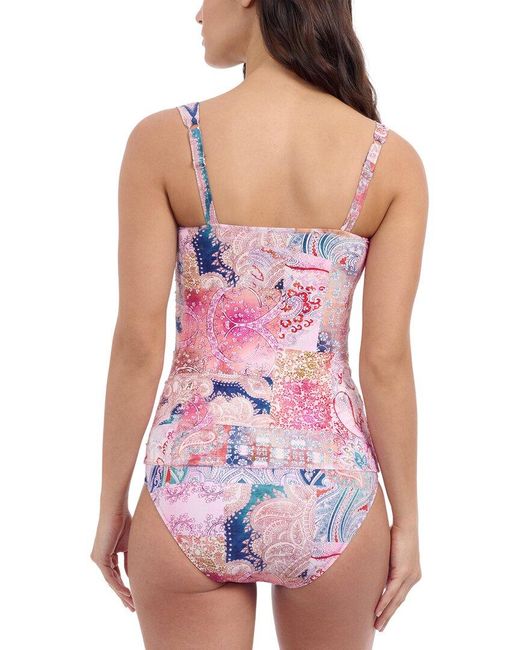 Gottex Purple Tankini Top
