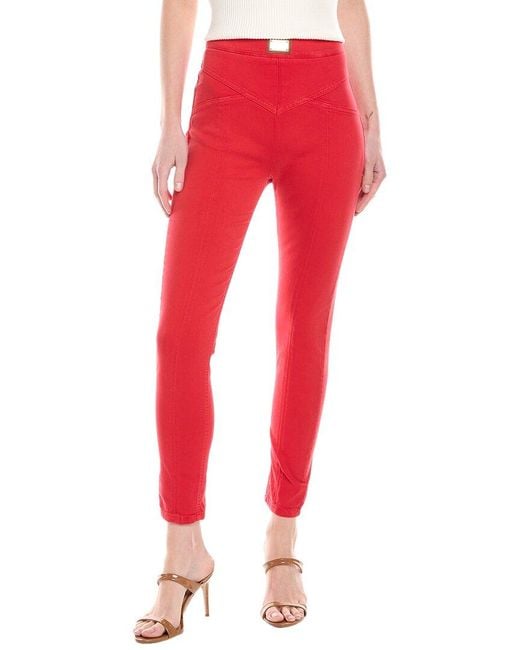 Elisabetta Franchi Red Skinny Jean