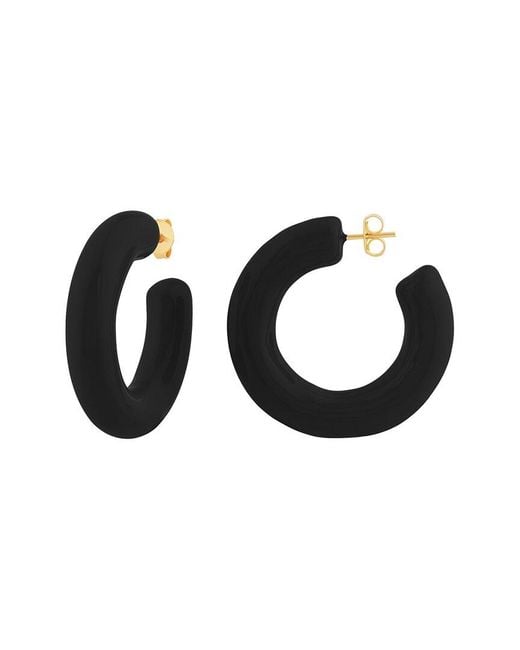 SHYMI Black 18K Plated Earring