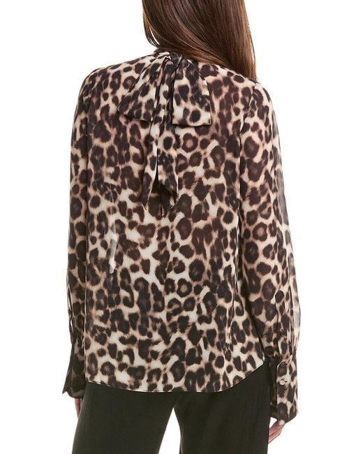 SER.O.YA Natural Printed Mary Top