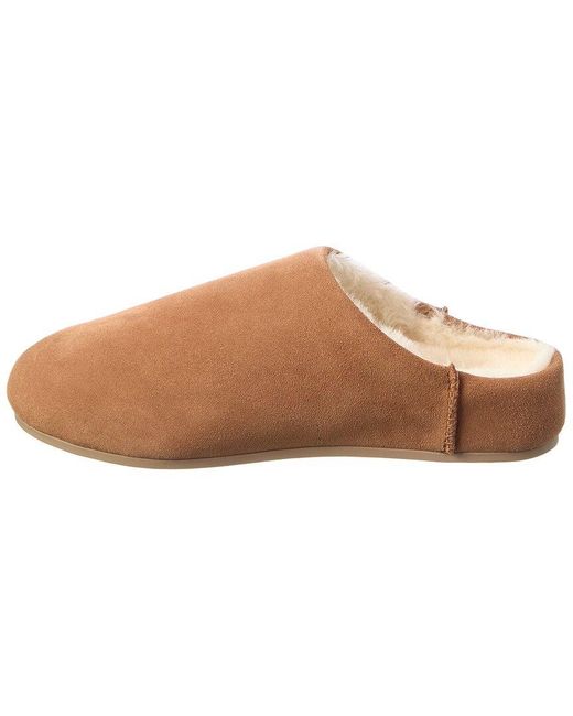 Ugg Brown Elea Suede Slipper