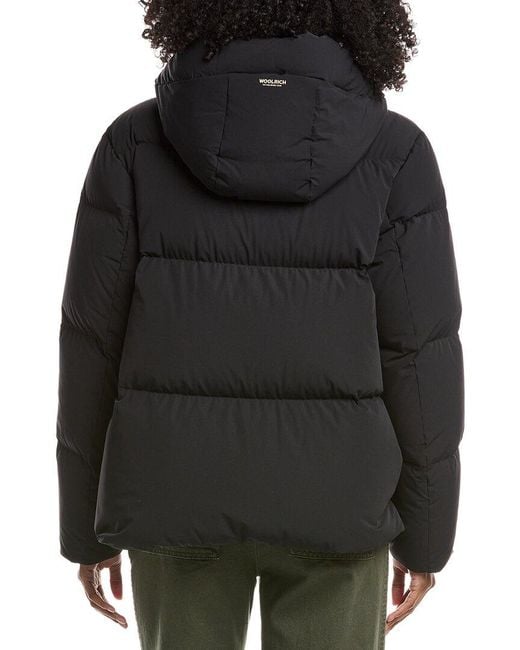 Woolrich Black Cloud Madison Down Jacket