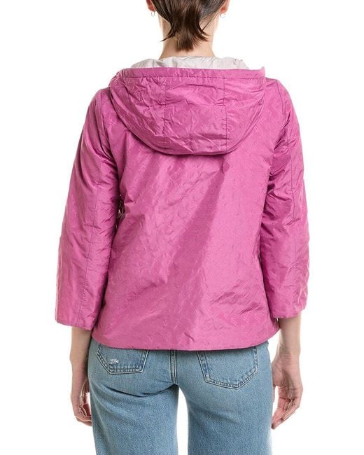 Herno Red Hooded Jacket