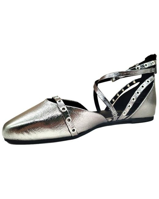 Kenneth Cole Black Mason Flat