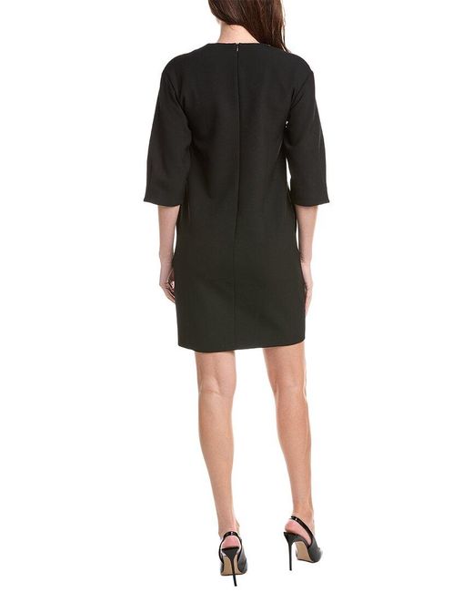 Peserico Black Shift Dress