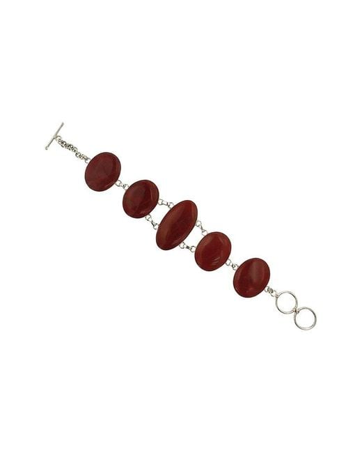 Samuel B. Multicolor Coral Bracelet