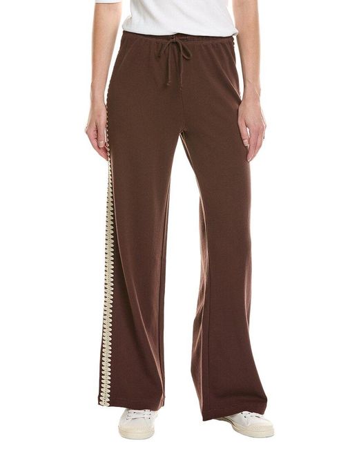 Z Supply Brown Take All Sweatpant