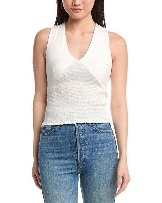 Nation Ltd Blue Evalina Tank