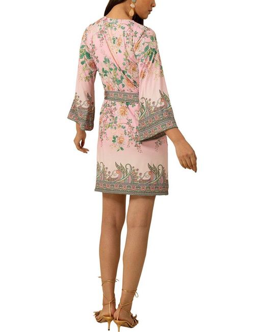 Hale Bob Natural Kaliyah Mini Dress