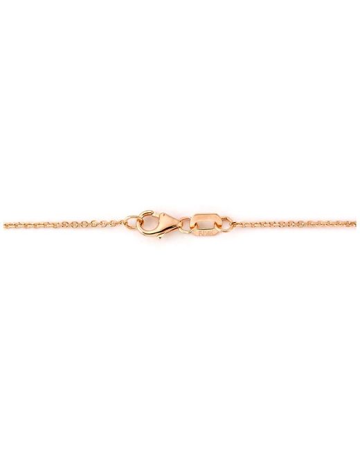 Suzy Levian Metallic 14k Rose Gold 0.25 Ct. Diamond Solitaire Necklace