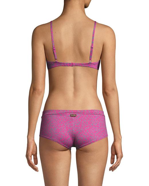 Vilebrequin Purple Bikini Top