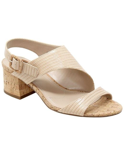 Charles David Natural Cannon Sandal