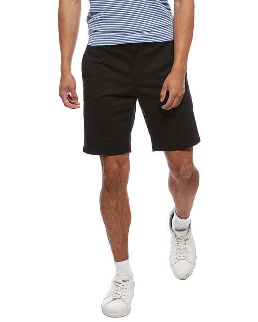 Theory Black Zaine Sw Twill Short for men