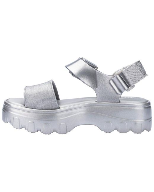 Melissa Gray Kick Off Metallic Platform