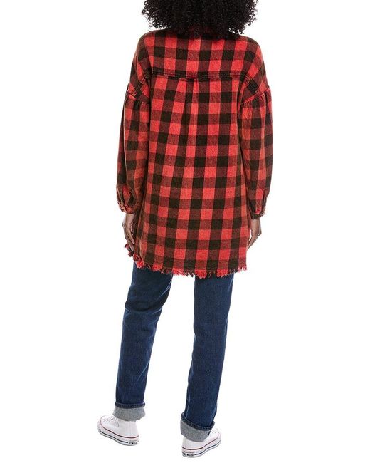 The Nu Vintage Red Flannel Shirt