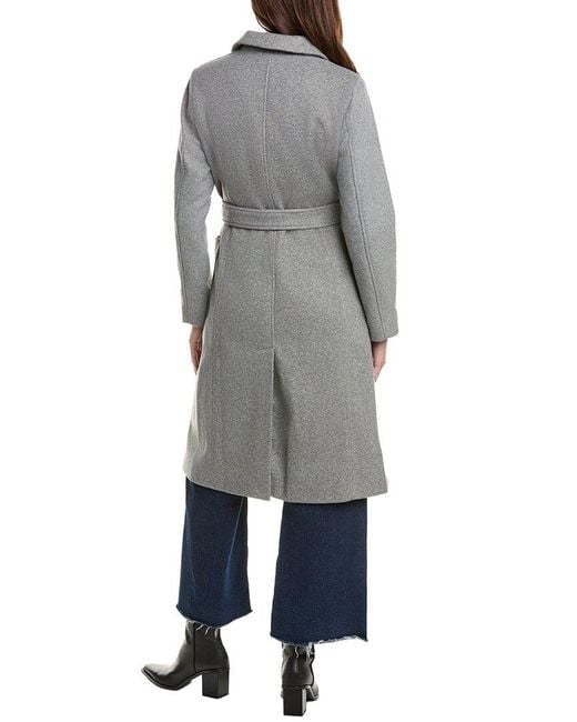 Frye Gray Trench Coat