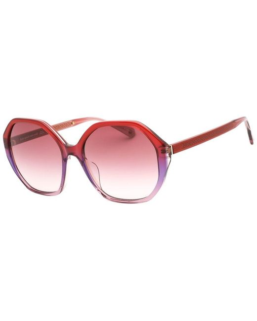 Kate Spade Pink Waverly/G/S 57Mm Sunglasses