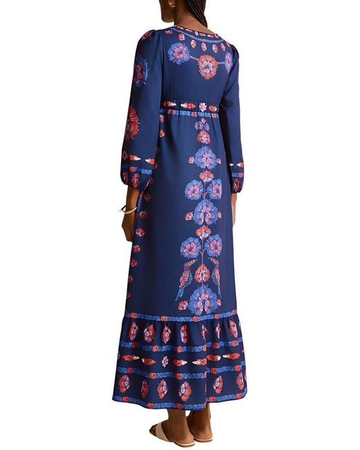 CAMILA BLANCO Blue Maxi Dress