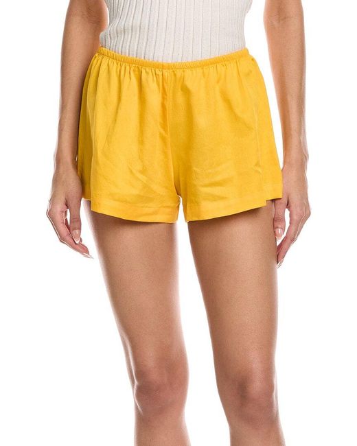 Leset Yellow Yoko Summer Short