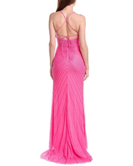 Jovani Pink Solid Gown
