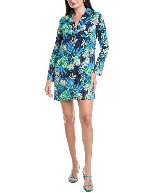 Lilly Pulitzer Blue Chessie Shift Dress