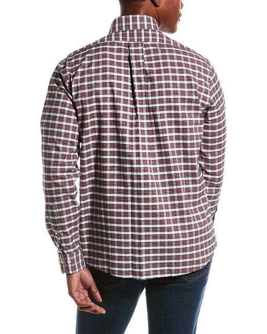 Brooks Brothers Gray Regular Fit Shirt for men