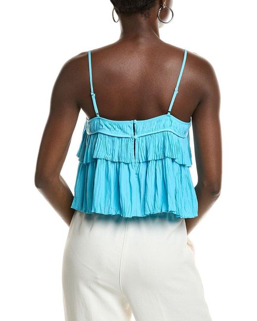 Ramy Brook Blue Eula Top