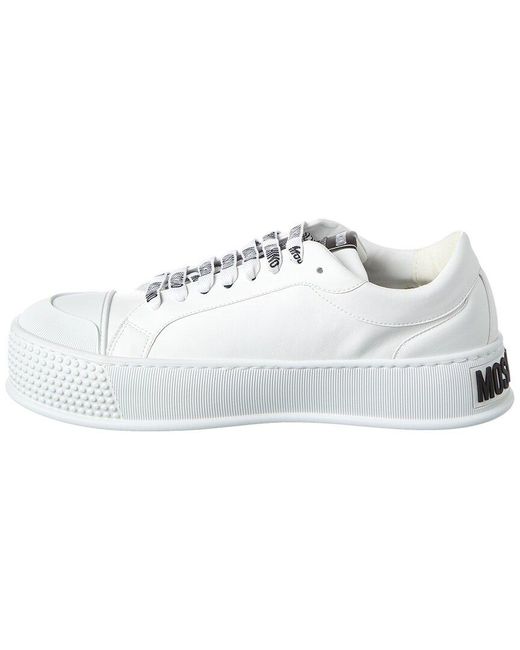 Moschino Metallic Lace-up Sneaker for men