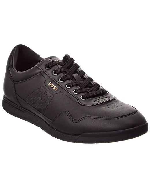 Boss Black Nitan Leather Sneaker for men