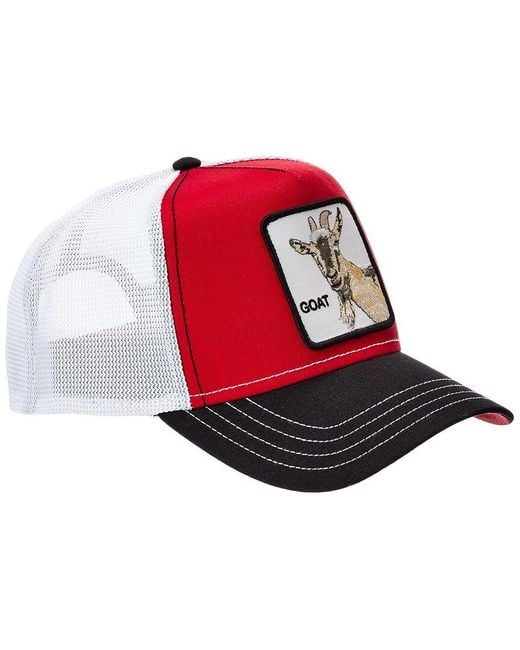 Goorin Bros Red Mv Butter Trucker Hat for men