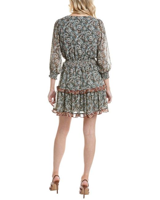 Marion Green Mini Dress