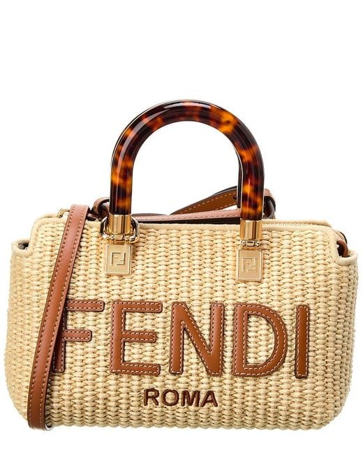Shoulder & Crossbody Bags  Fendi Womens By The Way Mini Yellow Leather  Small Boston Bag > All Philippines