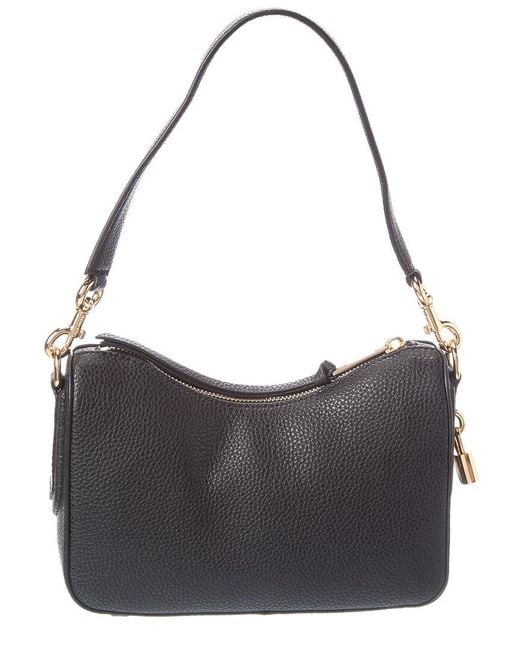 Marc Jacobs Gray Drifter Small Convertible Leather Shoulder Bag