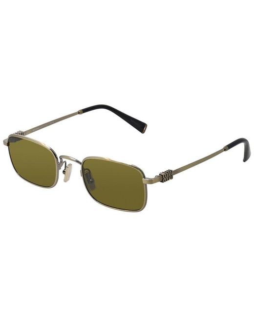 Miu Miu Green 49Mm Sunglasses