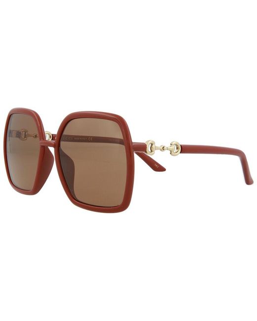 gucci women's gg0803s 58mm sunglasses
