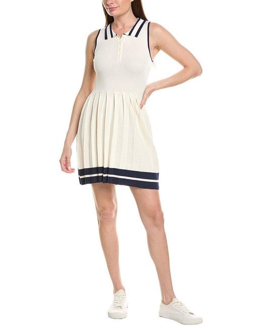 ANNA KAY White Tennis Mini Dress
