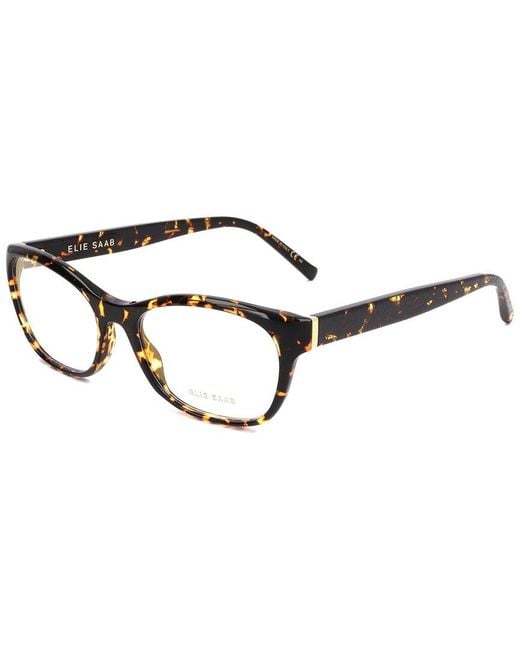 Elie Saab Brown 52Mm Optical Frames