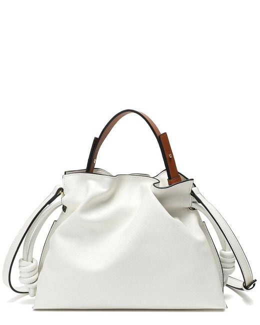 Tiffany & Fred Paris Natural Woven Leather Top-Handle Crossbody