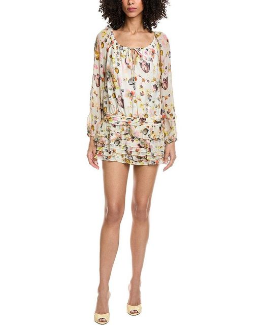 Amanda Uprichard Natural Dallas Skort Romper