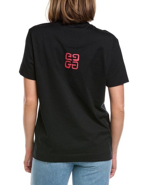 Givenchy Black Graphic T-Shirt