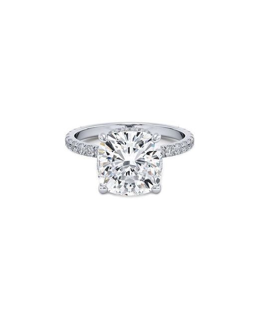 Lab Grown Diamonds White 14K 4.40 Ct. Tw. Lab-Grown Diamond Ring