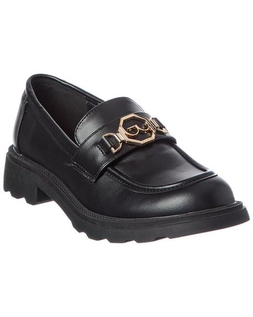 Byblos Black Logo Loafer