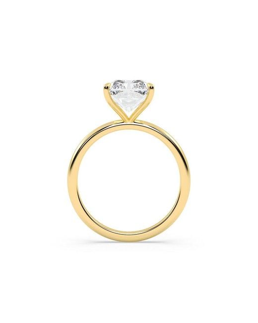 Lab Grown Diamonds White 14K.00 Ct. Tw. Lab-Grown Diamond Ring