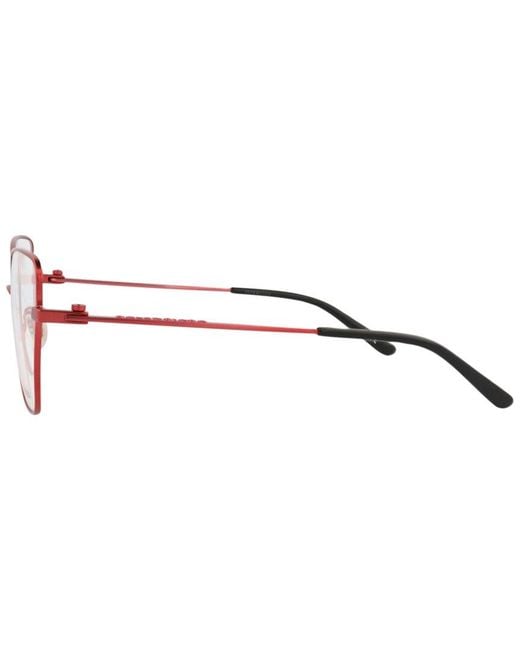 Balenciaga Red Bb0170O 59Mm Optical Frames