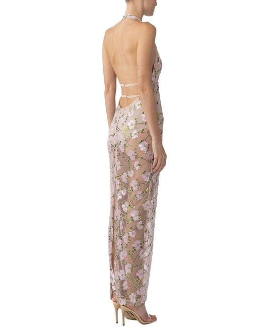 SAU LEE Natural Olympia Dress