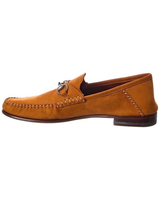 Gucci Brown Gigi Leather Loafer