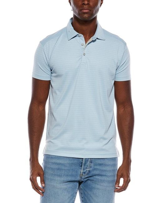 Vintage 1946 Blue Nublend Polo Shirt for men