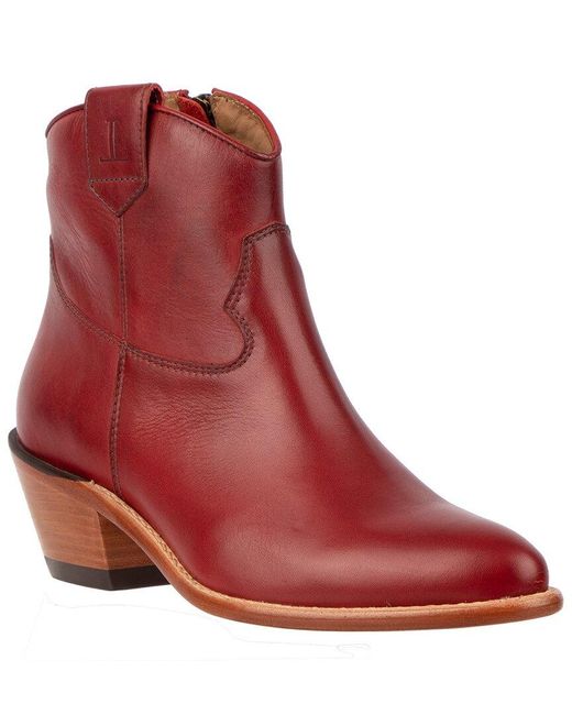 Lucchese Red Lilah Boot