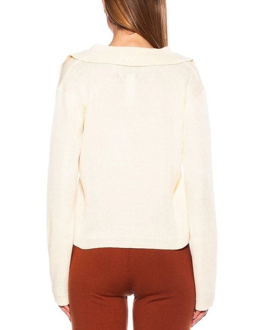 Alexia Admor White Evander Shirt